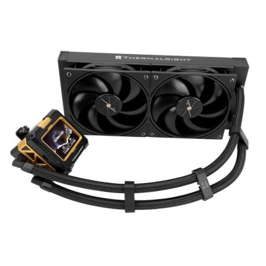 FW 240 Black-240mm AIO CPU Liquid Cooler,IPS LCD Screen | 320x 240 FW240 Black