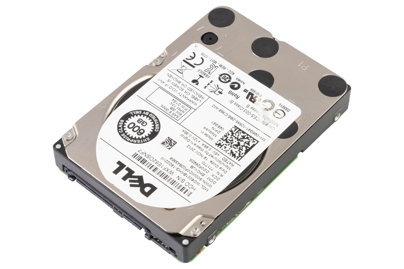 Hard drive Dell 600GB 10K SAS 6G 2.5" 512n 32MB 96G91