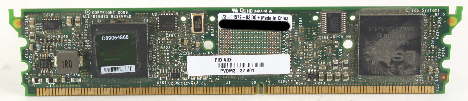 Cisco PVDM3-32 - 32 Channel Voice Video High-Density DSP Module 73-11577-03