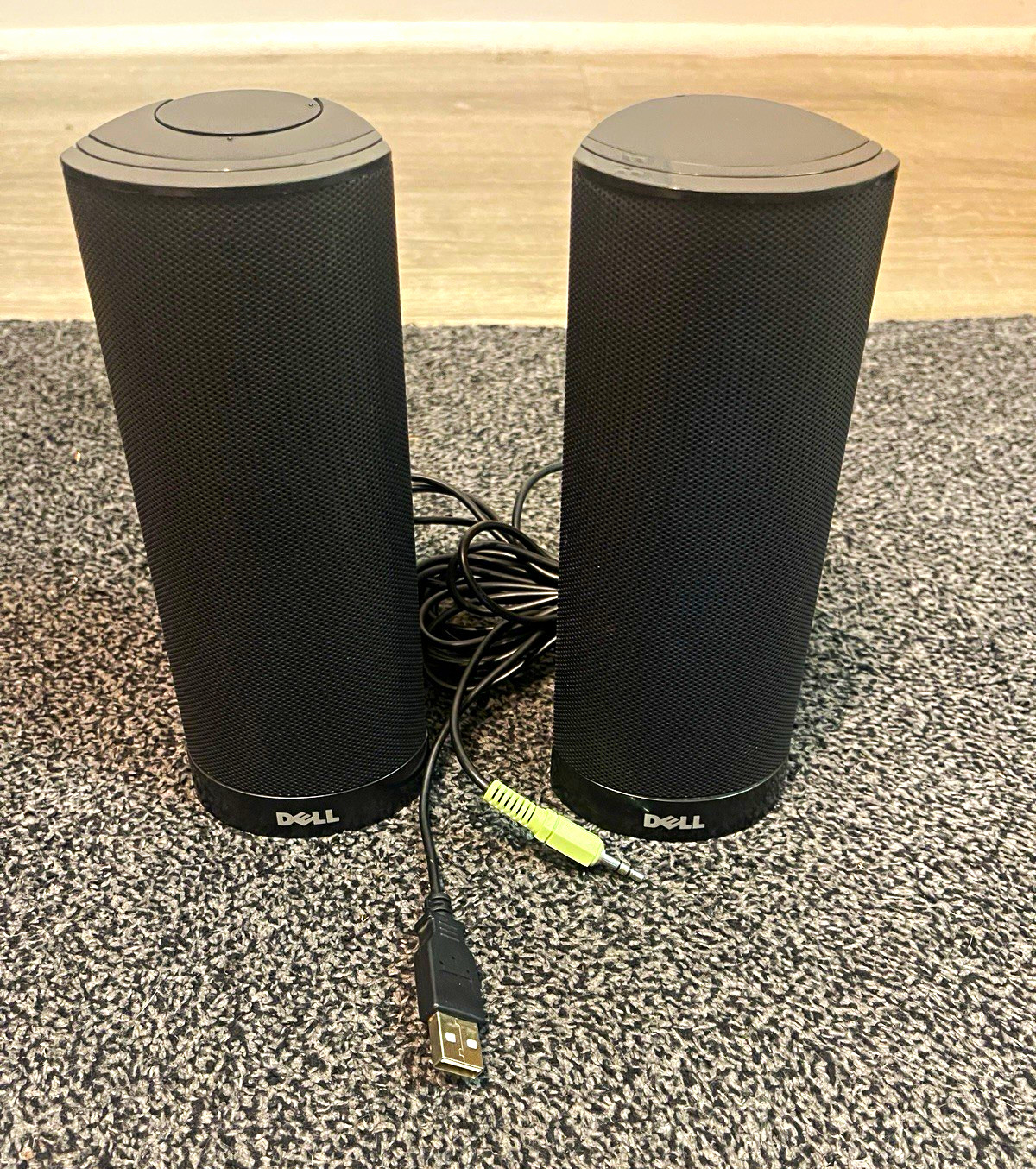 Dell AX210 Multimedia PC Speakers 2.0 USB Wired 3.5mm Black 0R125K