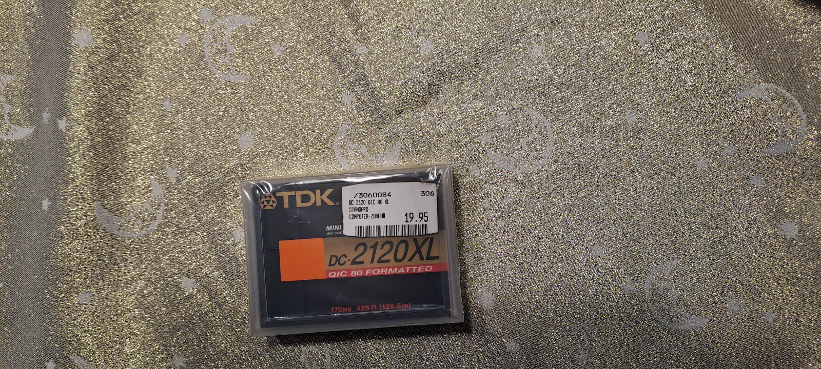 TDK DC2120 XL Mini Data Cartridge Tape Magnetic Tapes 170 MB QIC-80