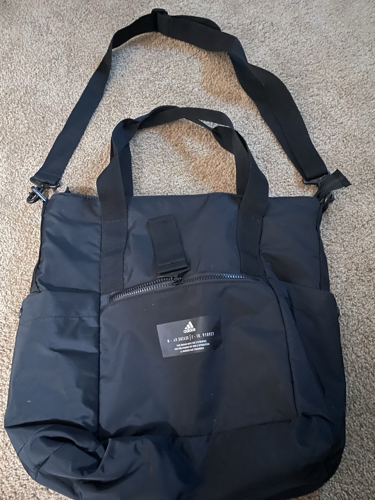 Adidas All Me Tote Bag 15” H By 13” W For Laptops, Books, Gym Gear Etc