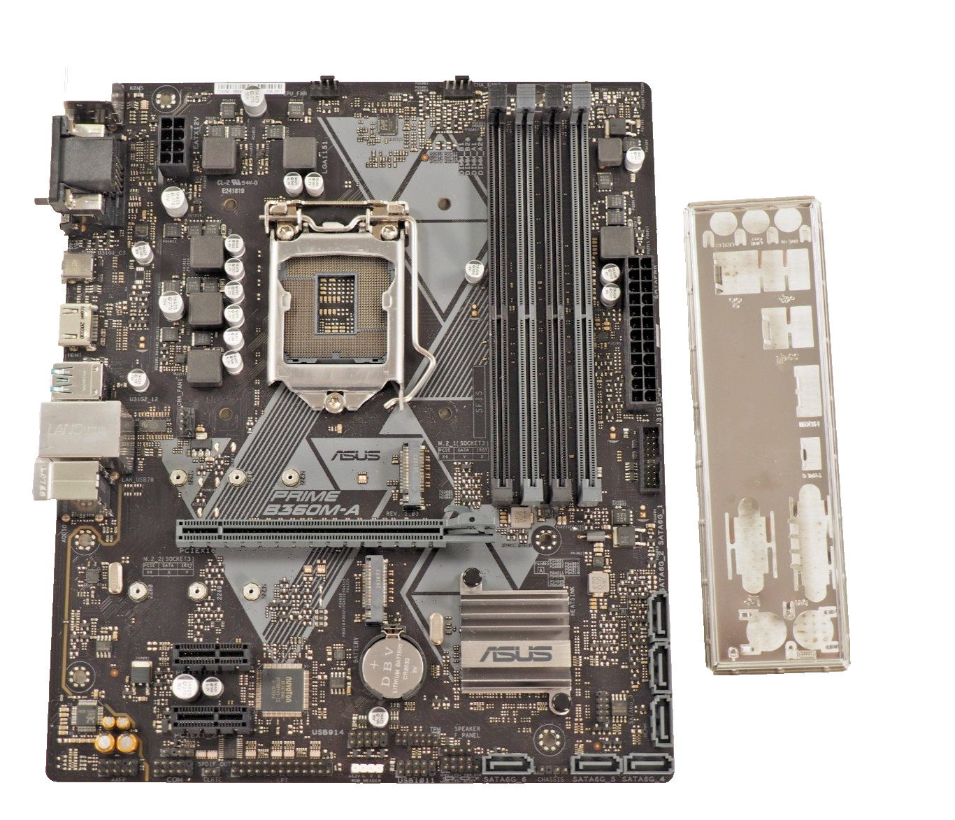 ASUS PRIME B360M-A LGA 1151 mATX Intel DDR4 System Motherboard