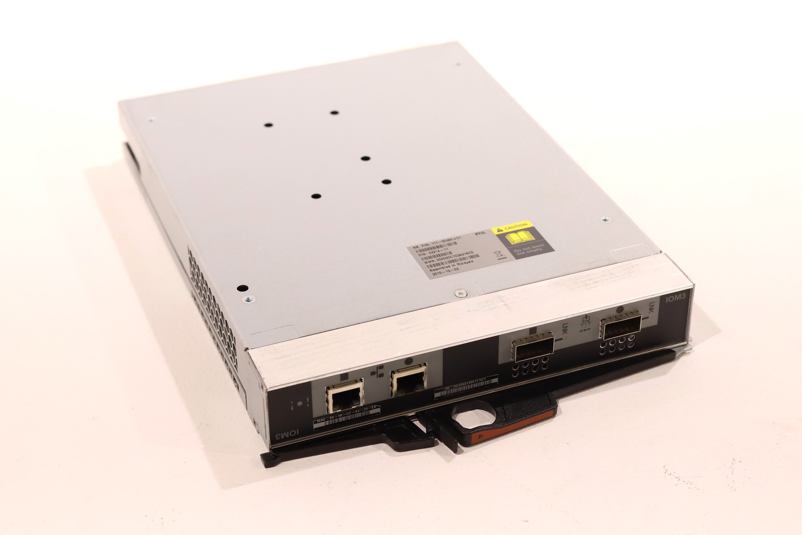 NetApp IOM3 Dual-Port SAS Storage Controller Module P/N: 111-00485+C1 Tested