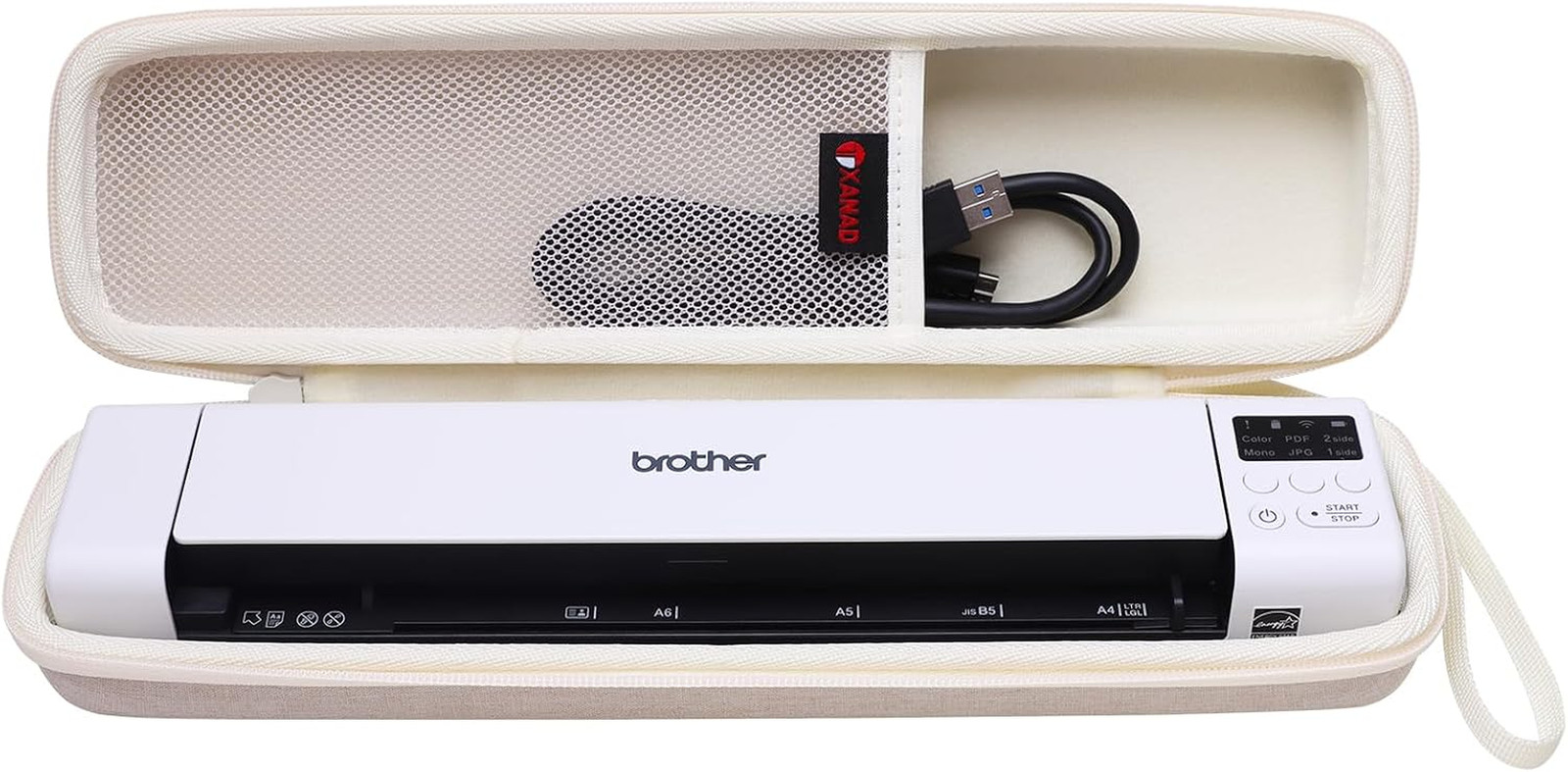 Hard Case for Brother DS-640 / DS-740D / DS-940DW /Ds-720D/Doxie Go SE