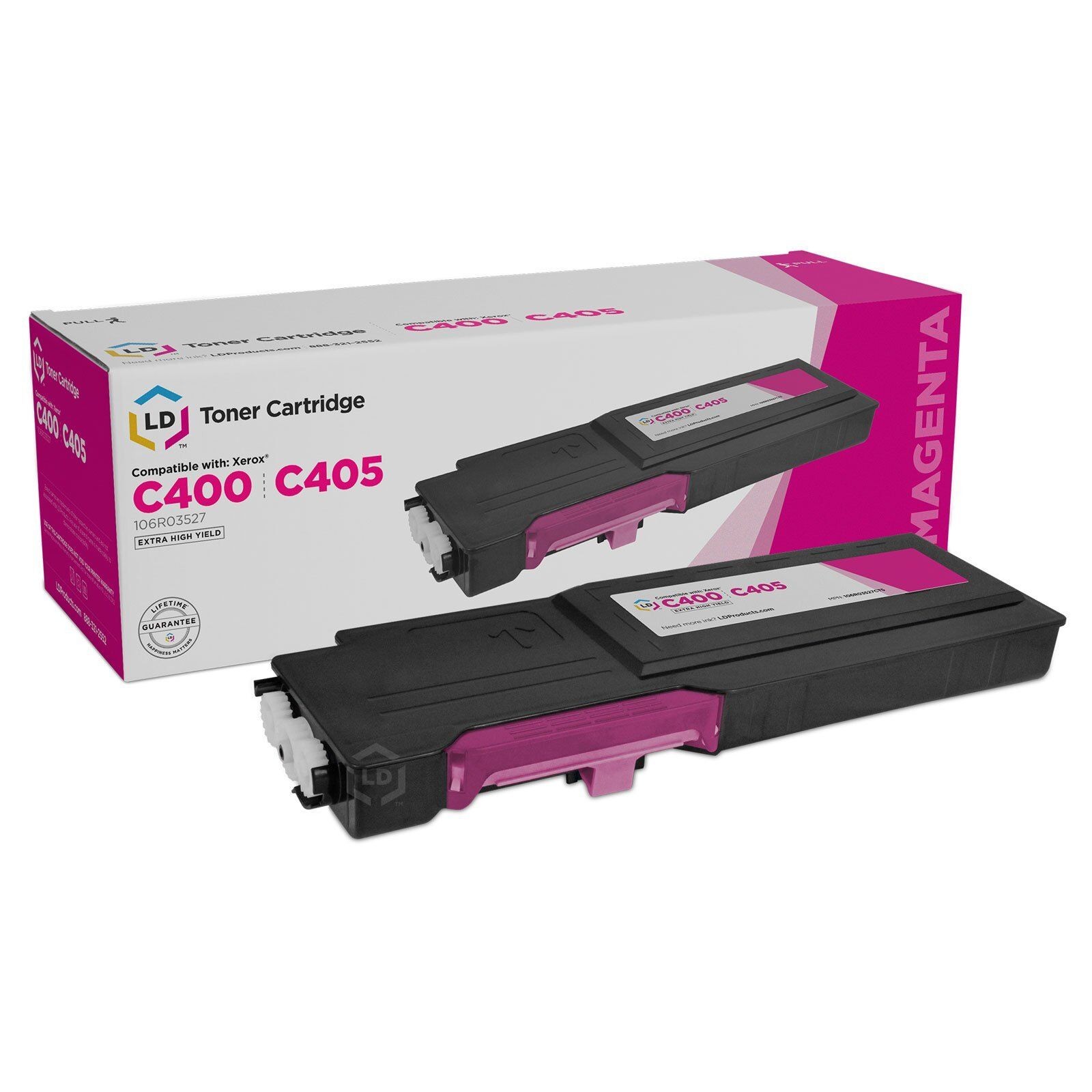 LD Compatible Xerox 106R03527 Extra High Yield Magenta Toner Cartridge