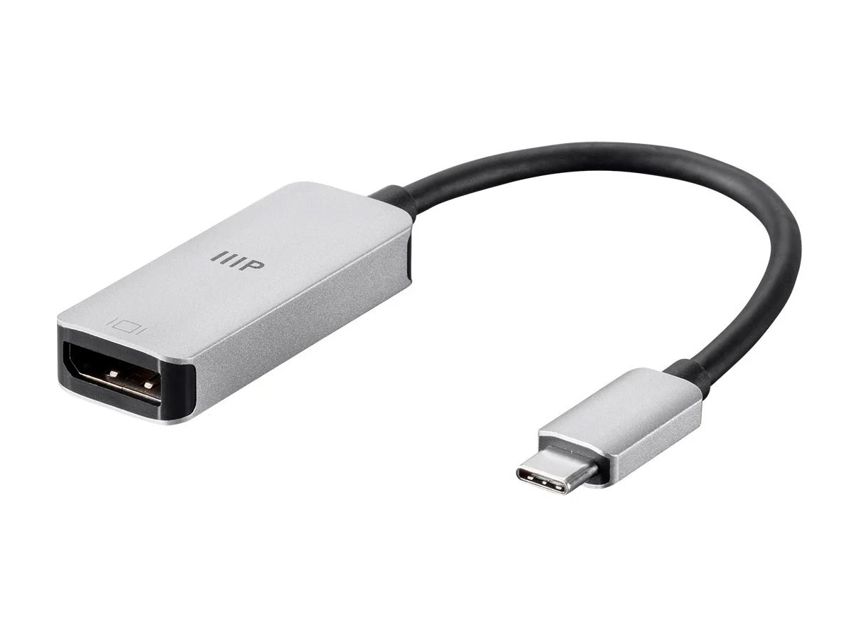 USB-C DisplayPort Adapter - 4K DisplayPort, Aluminum Body - Consul Series