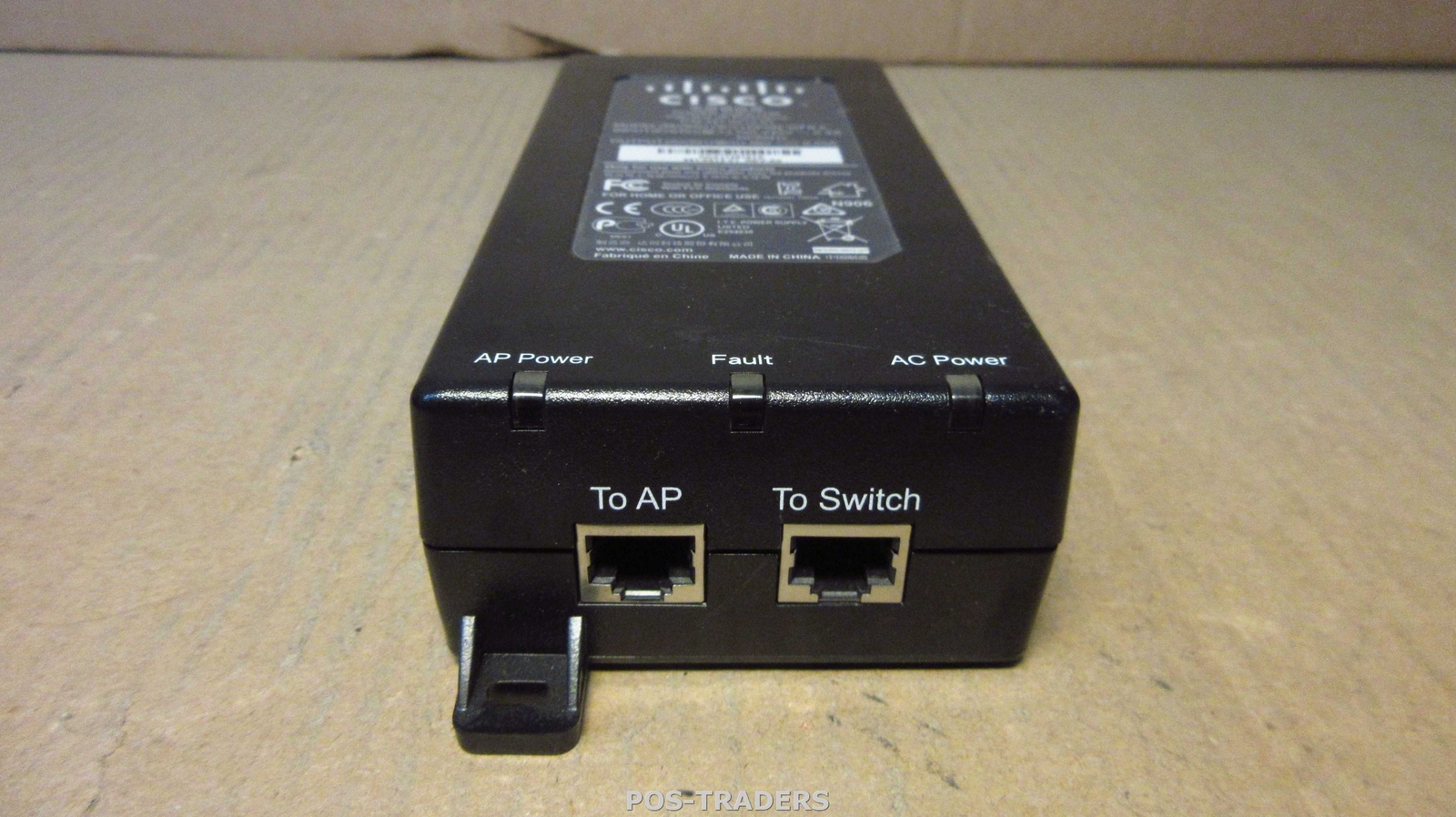 Cisco POE 56V Aironet Power Injector 341-0212-01 DPSN-35FB AIR-PWRINJ4 56V 0.55A