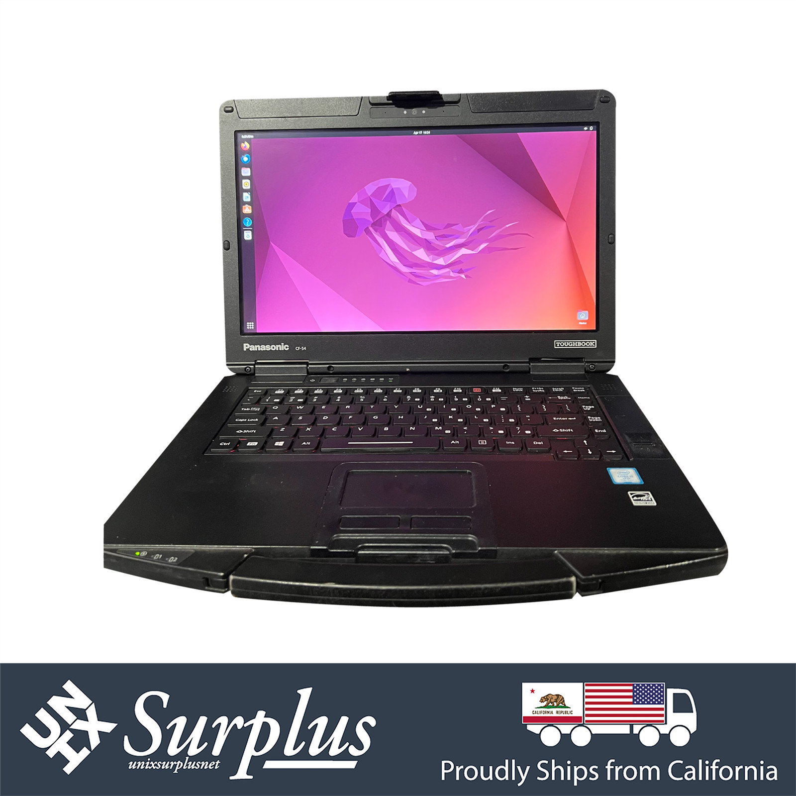 Panasonic Toughbook CF-54 MK3  i5-7300U 8GB RAM 256GB SSD 4G LTE touchscreen