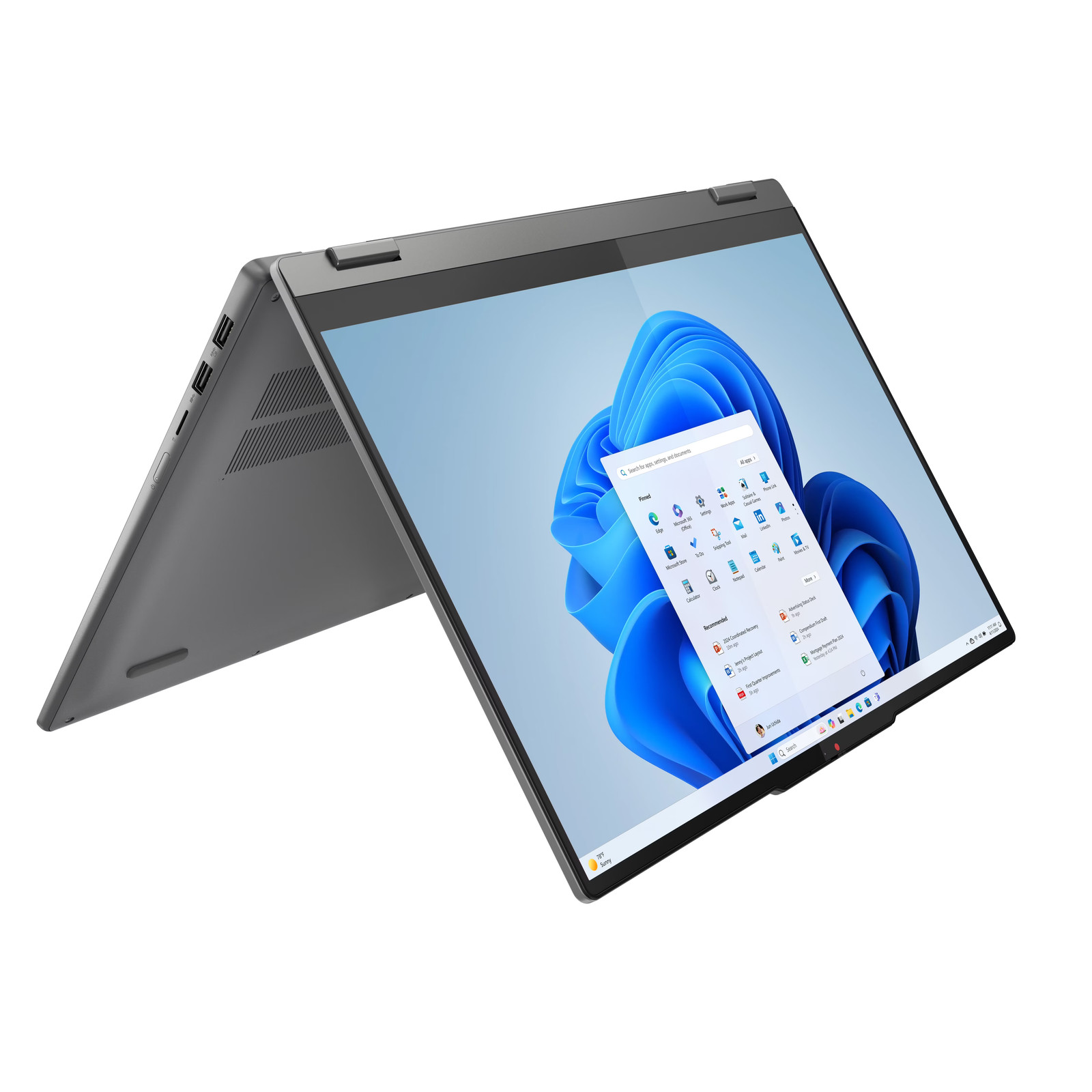 Lenovo Open Box IdeaPad 5 16 in Touchscreen 2-in-1 Ryzen 7 16GB RAM 1TB SSD