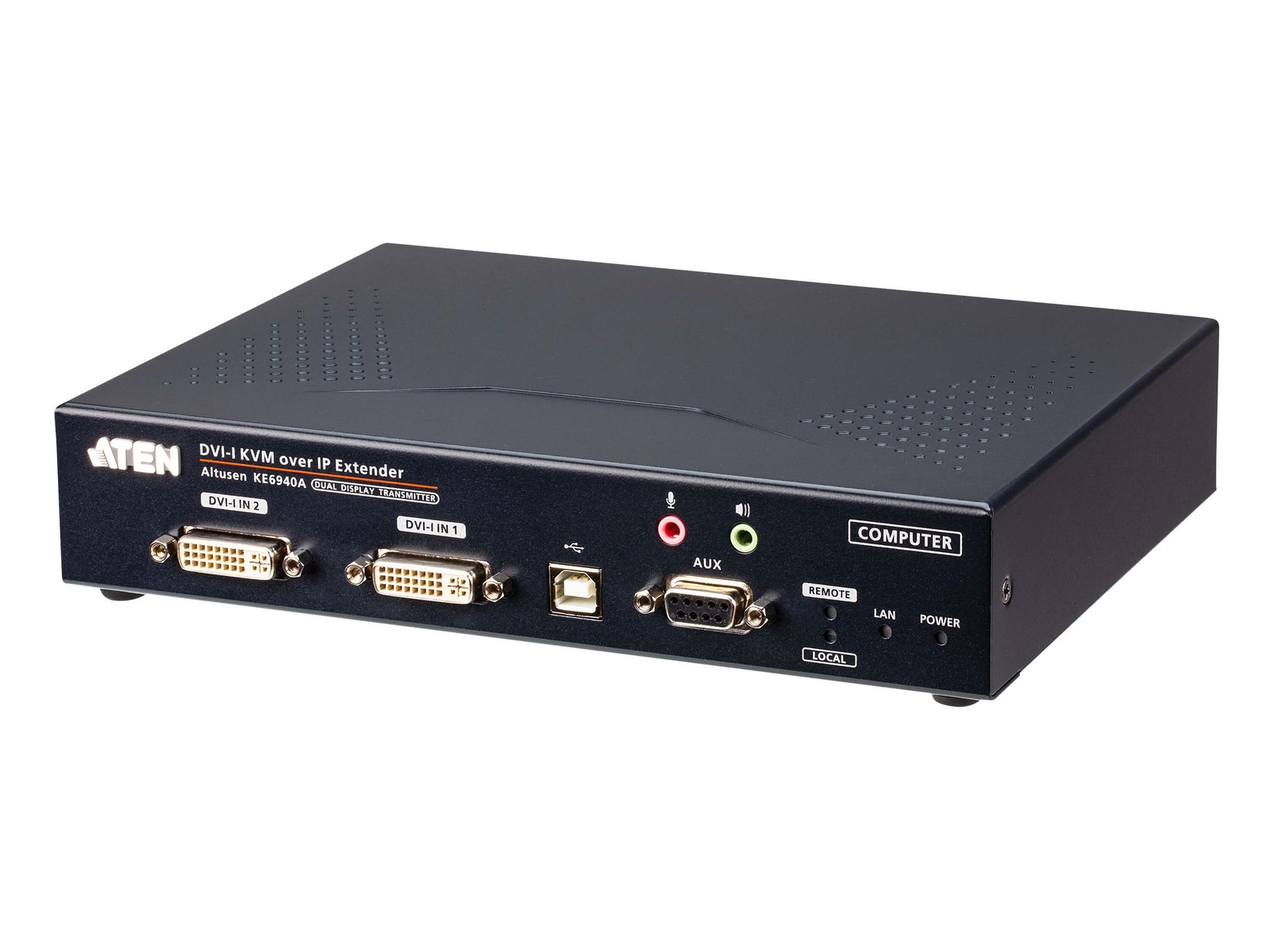KE6940AT DVI-I Dual Display KVM over IP Transmitter