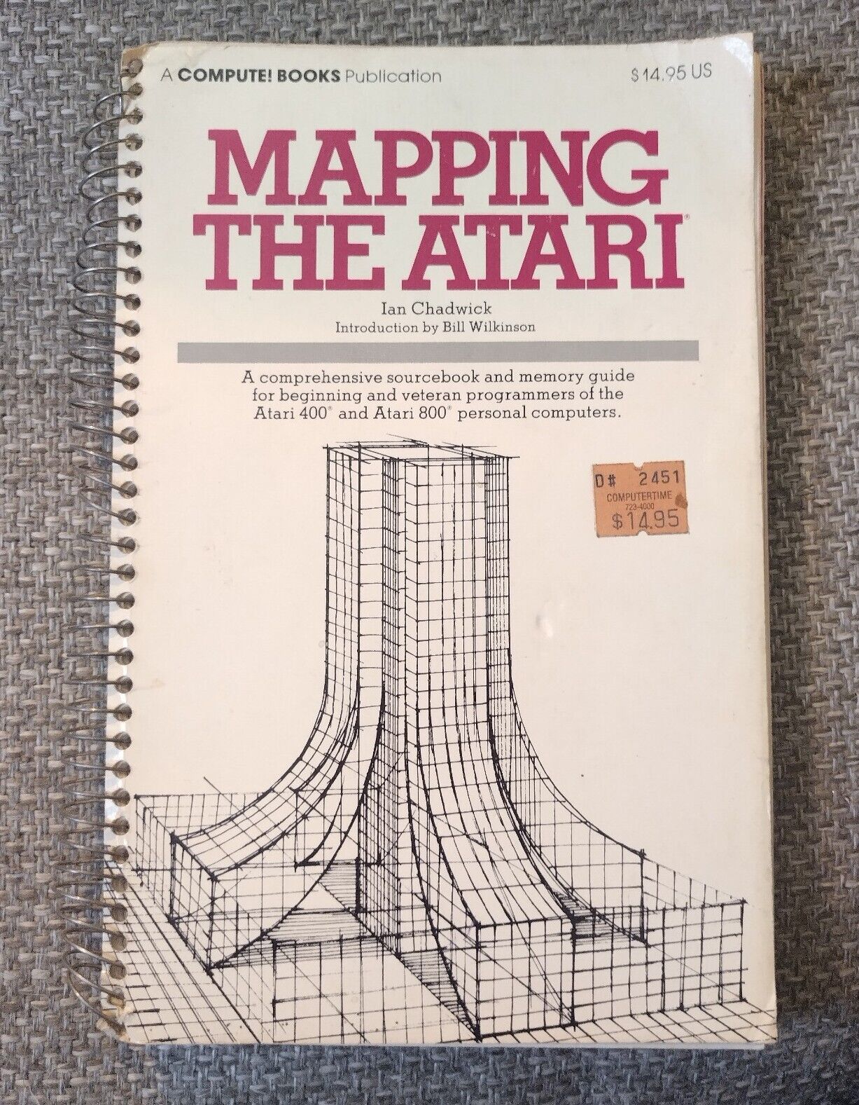 Mapping The Atari 1983 Computer Programming Sourcebook Atari 400 & 800 Chadwick 