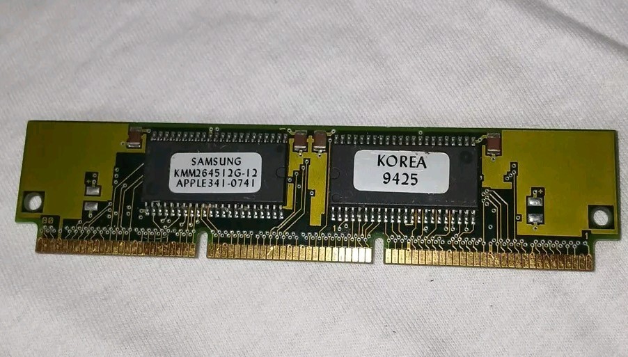 Genuine Apple 341-0741 Samsung KMM264512G-12 ROM Module Power Mac 6100 7100 8100