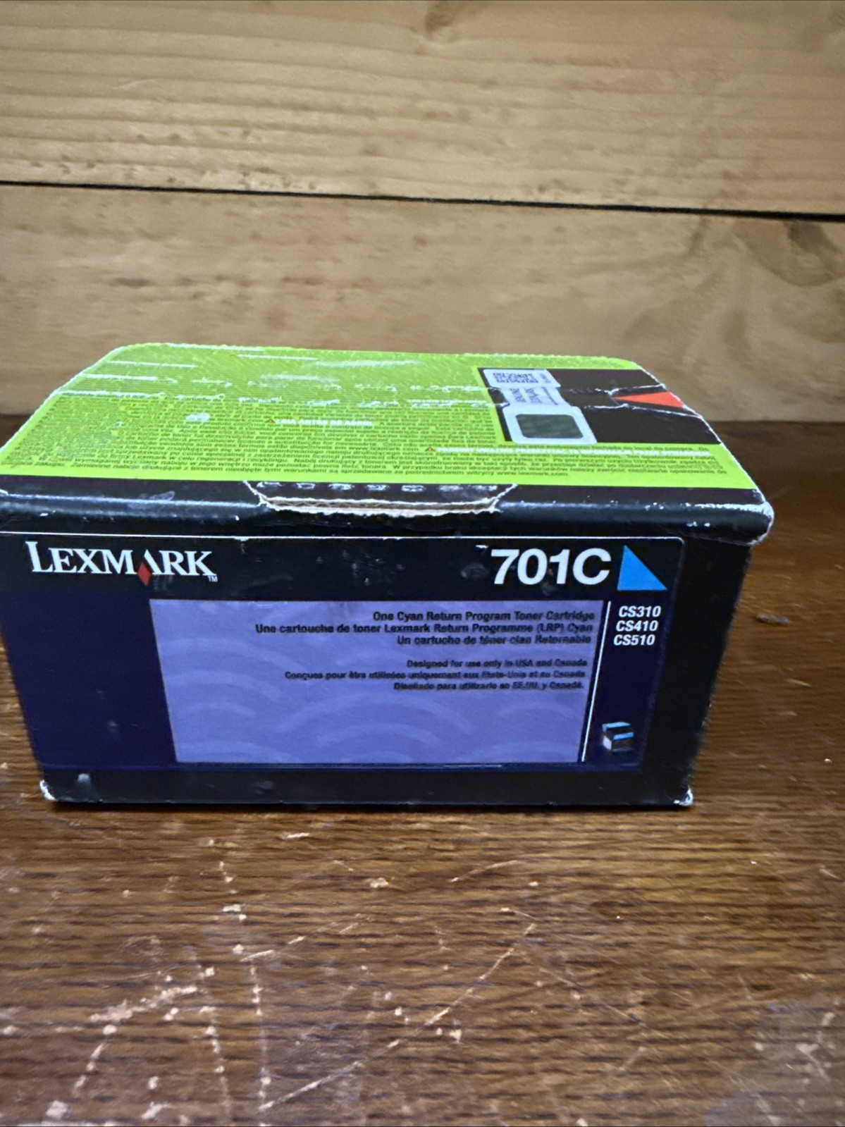 Lexmark Genuine 701C Cyan UNOPENED SEALED