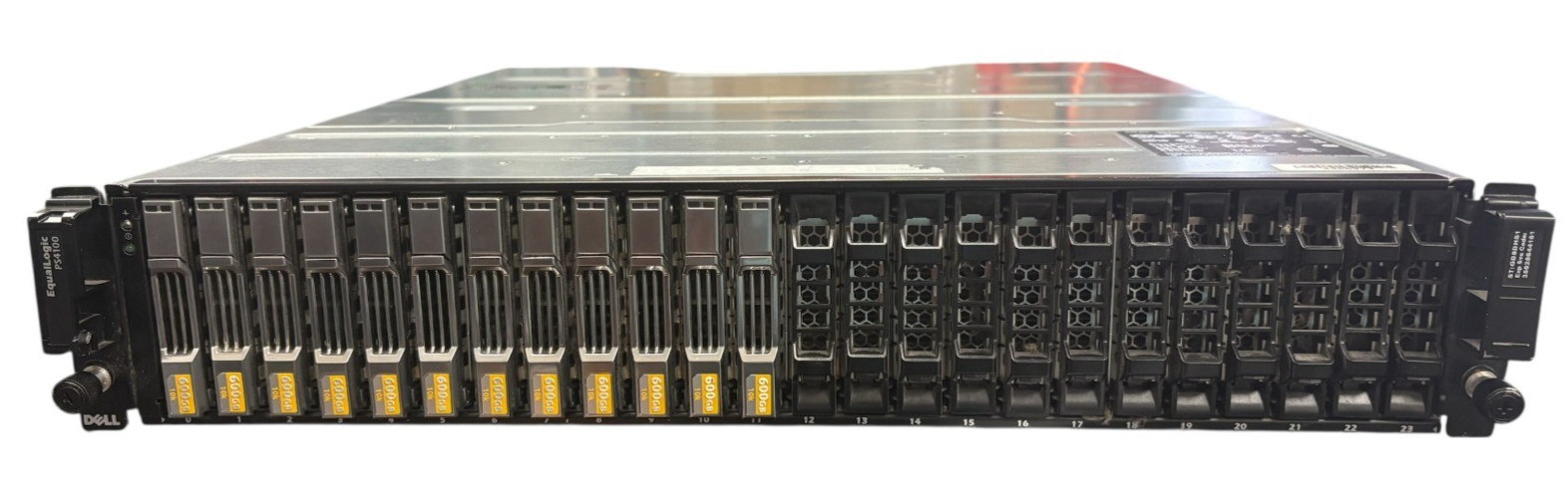 Dell Equallogic PS4100 w/ 12 x 600GB 10K SAS HDD iSCSI Storage Array