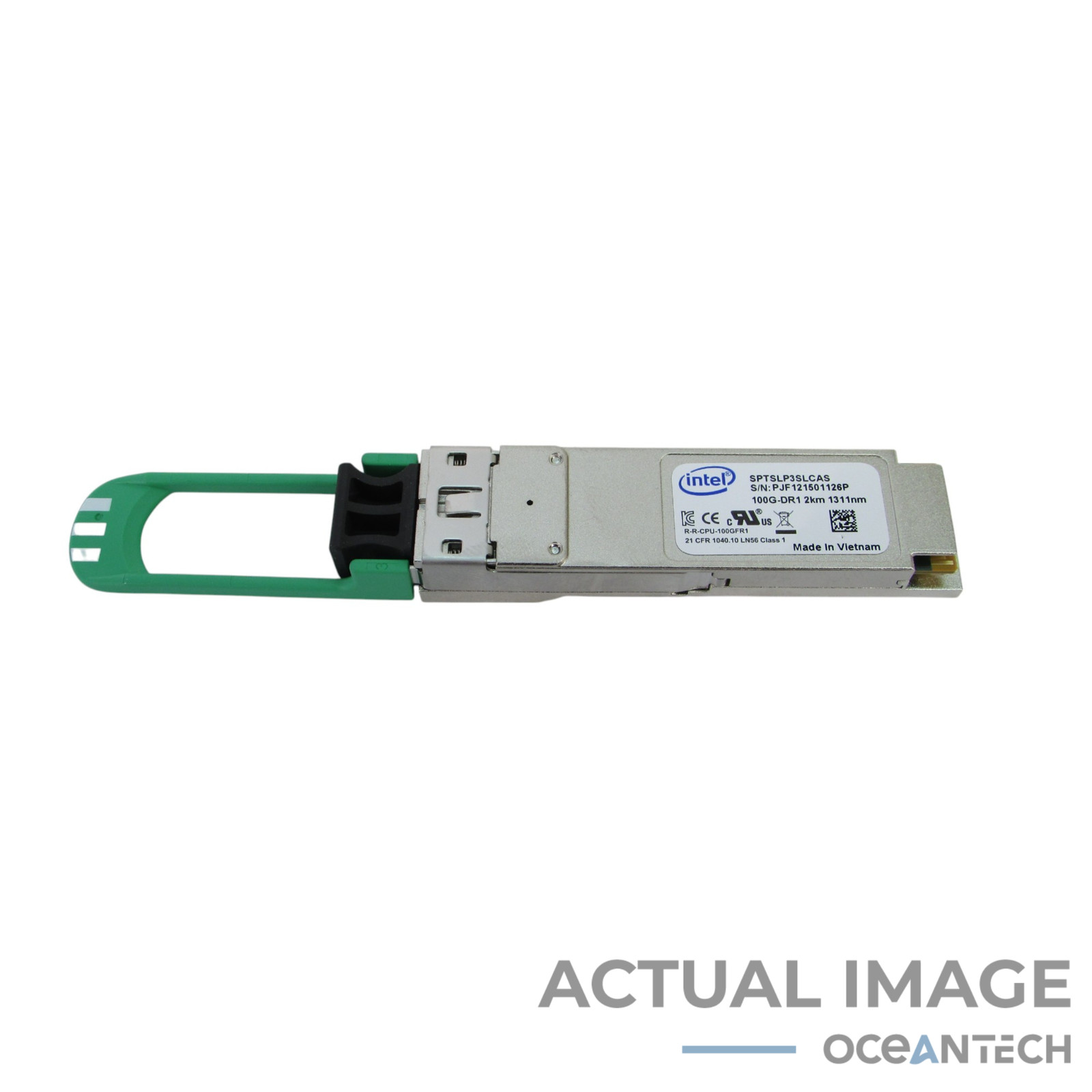 Open Box Intel SPTSLP3SLCAS 100G DR1 2km Transceiver Module