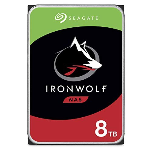 Seagate ST8000VN004 IronWolf 8TB 3.5" SATA Hard Drive