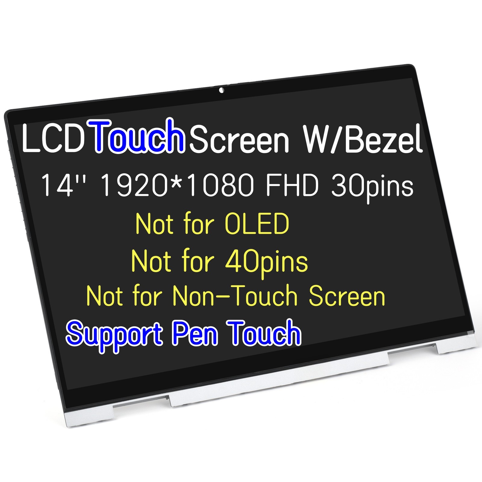 New/Orig for HP Envy x360 14-ES 14T-ES FHD touch Lcd Screen Digitizer N41025-001