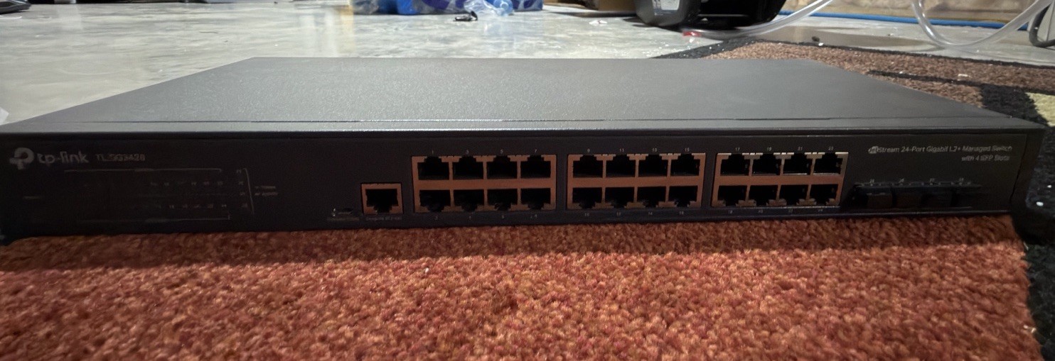 TP-Link TL-SG3428 JetStream Omada 24-Port Gigabit L2 Managed Switch with 4 SFP