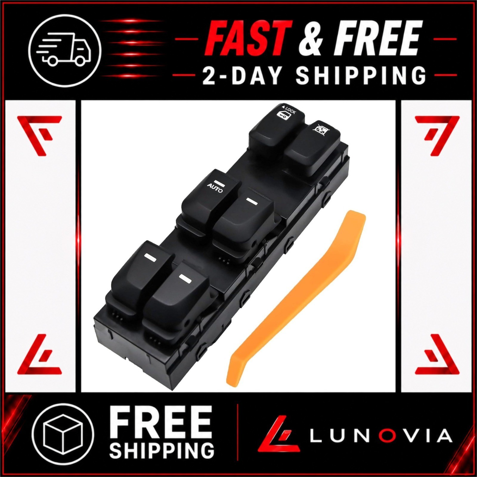 Front Left Master Power Window Switch 93571-2S000 for Hyundai Tucson 2010-2015