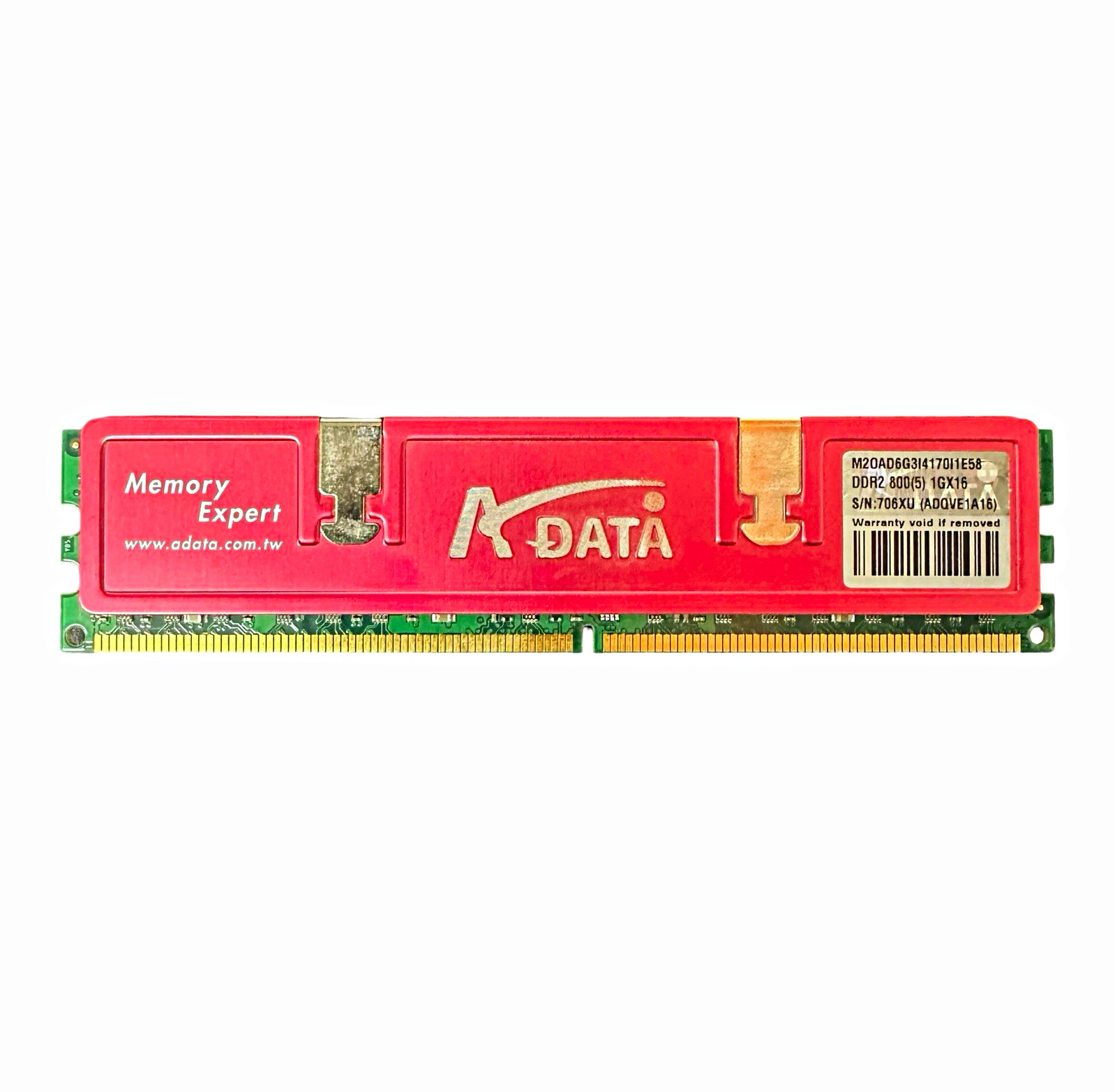 1GB DDR2-800 Desktop RAM — ADATA Red
