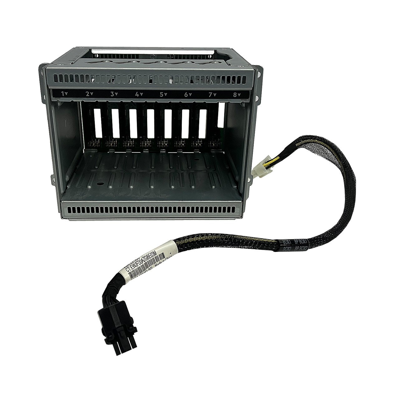 HPe 874568-B21 ML350 G10 8SFF Drive cage kit - with backplane and cable