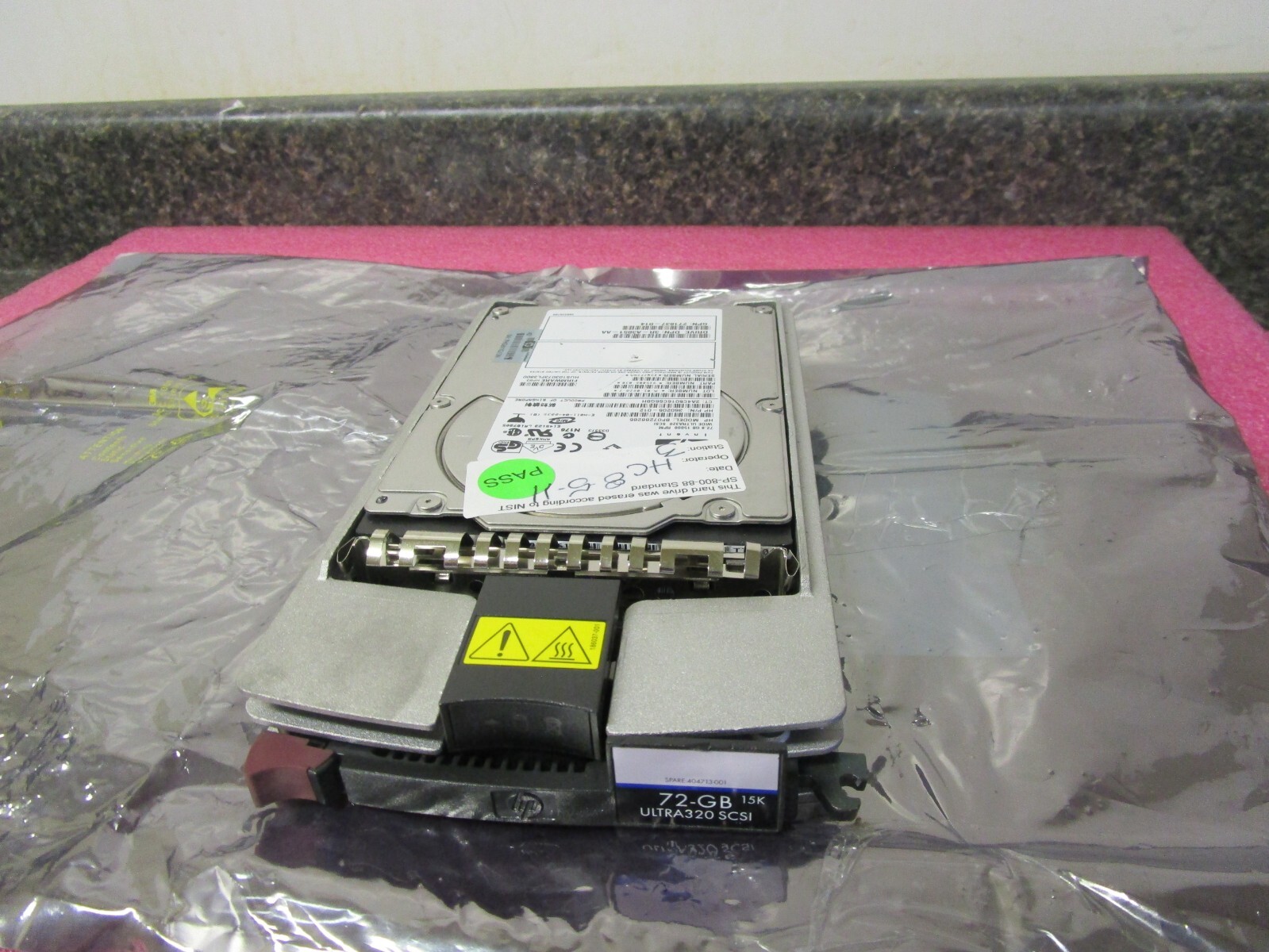 HP 72.8GB Hard Drive SCSI 15K U320 80PIN 360205-012 BF07288285