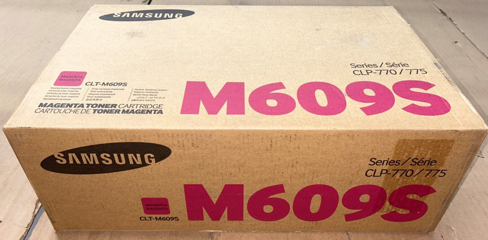 Genuine Samsung CLTM609S / CLT-M609S Magenta Toner for CLP-770 / CLP-775