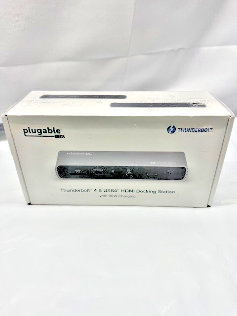 Plugable Thunderbolt 4 & USB4 HDMiDocking Station with 96W Charging