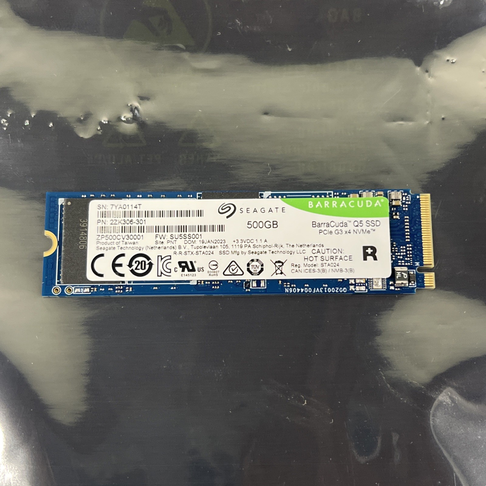 Seagate BarraCuda Q5 500GB M.2 2280 NVMe SSD PCIe Gen3 x4 ZP500CV30001 Tested