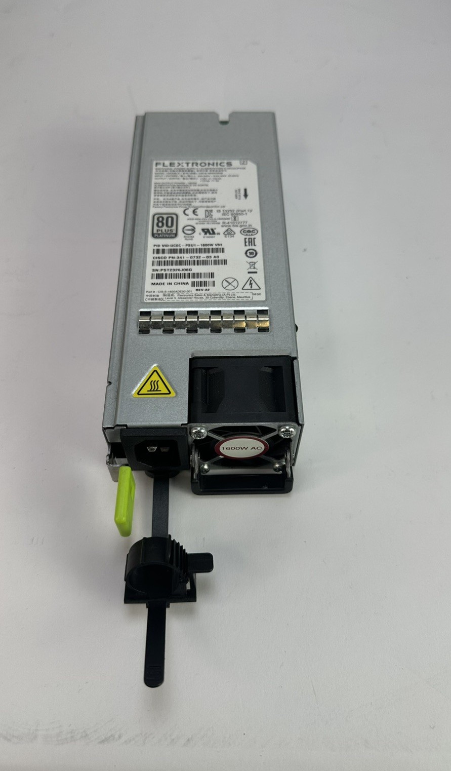 Cisco M5 UCSC-PSU1-1600W C-Series 1600W AC Platinum Power Supply 200V - 250V
