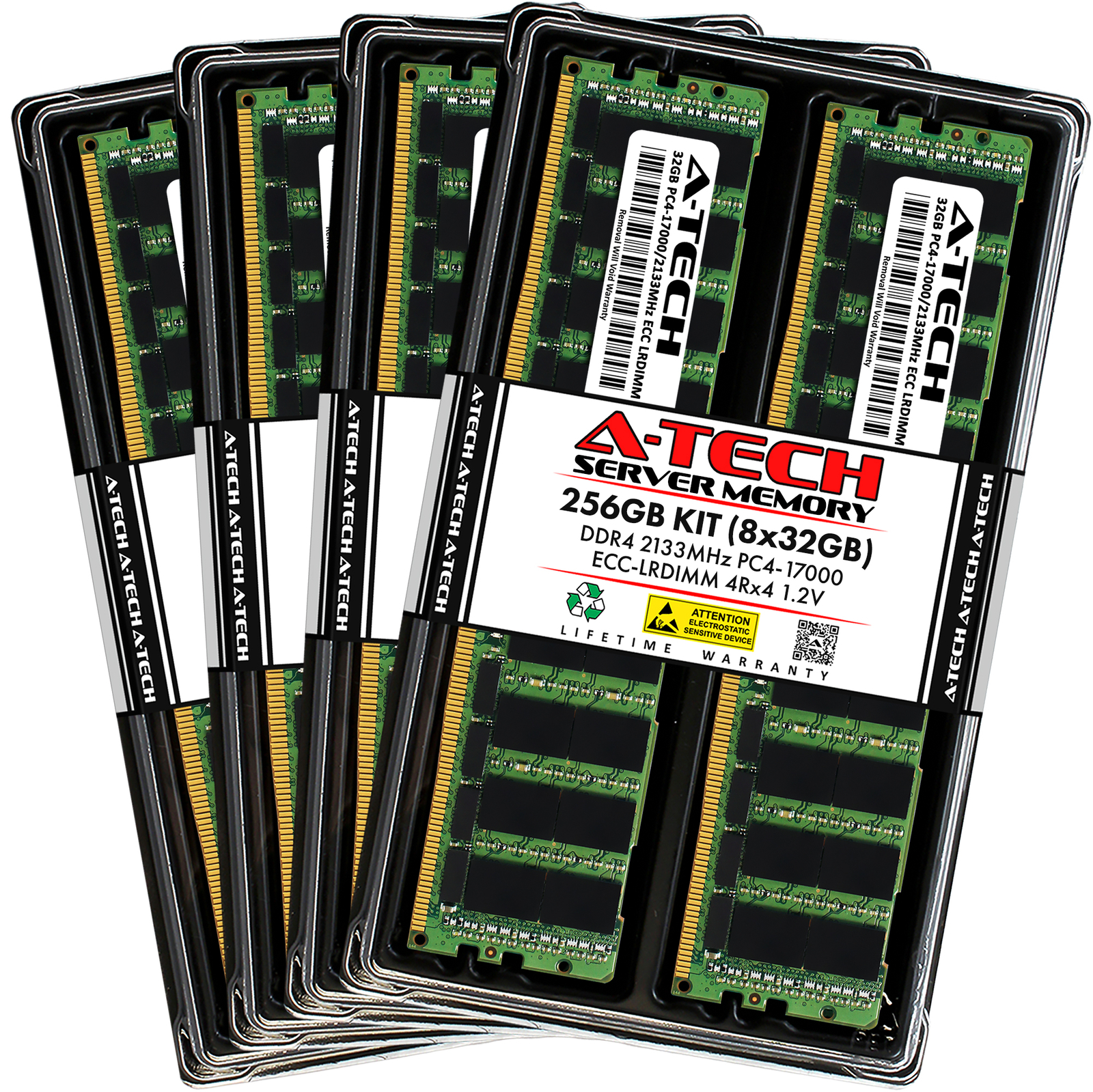 256GB 8x 32GB PC4-2133 LRDIMM ASRock Rack ROMED8-2T Memory RAM