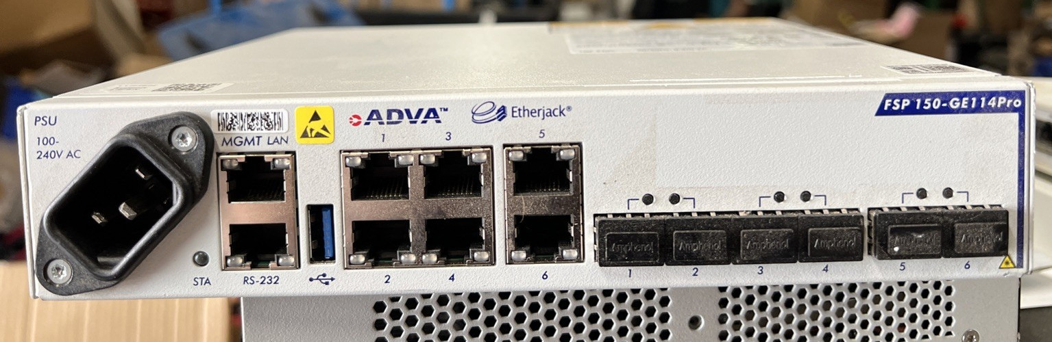 ADVA FSP 150-GE114PRO Network Carrier Switch