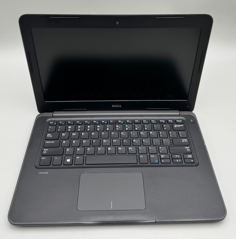 Dell Latitude 3380 13.3" i3-6006U 2GHz 256GB SSD 8GB DDR4 Black Laptop Fair/S2
