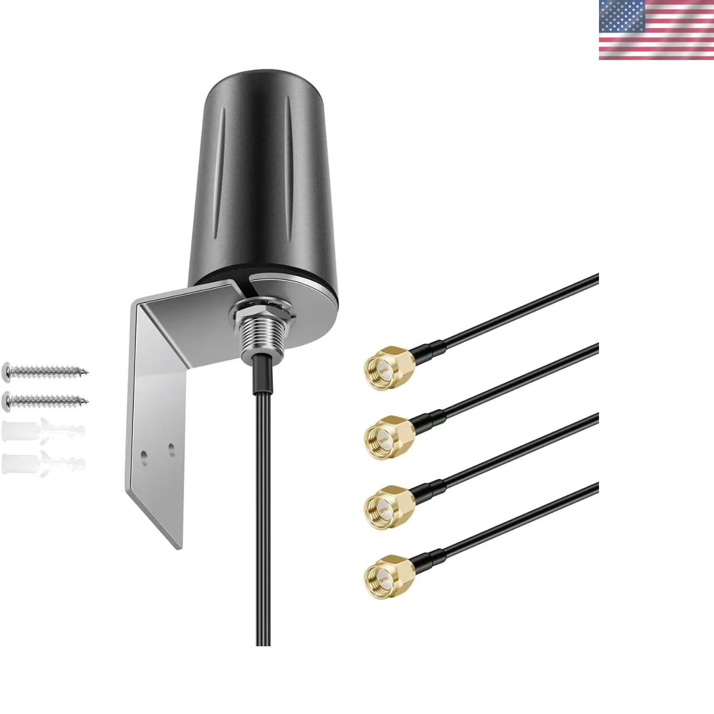 Elevate Your Internet: 4x4 MIMO Omnidirectional 4G LTE/5G Antenna - Waterproo...