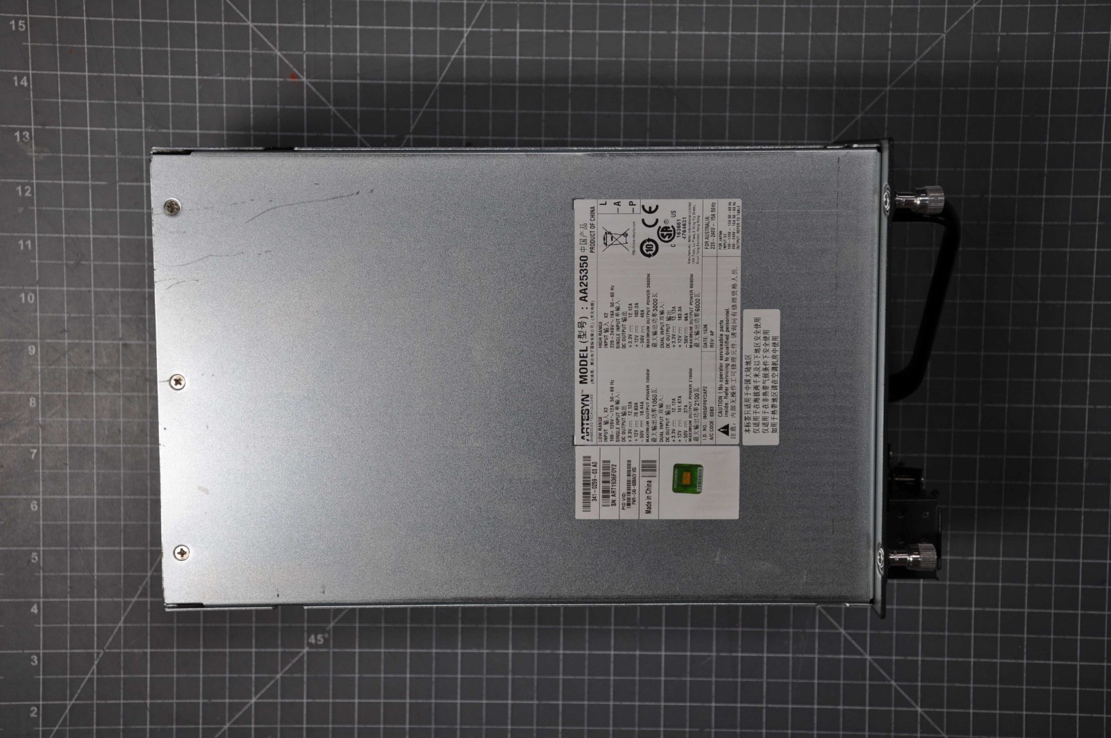 CISCO CAT 4500 6000 Watt AC Dual Input Grade B PWR-C45-6000ACVV03 