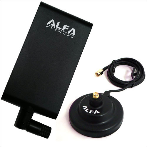 KIT: ARS-AS01 base + Alfa APA-M25 2.4/5 GHz dual band 10db directional antenna