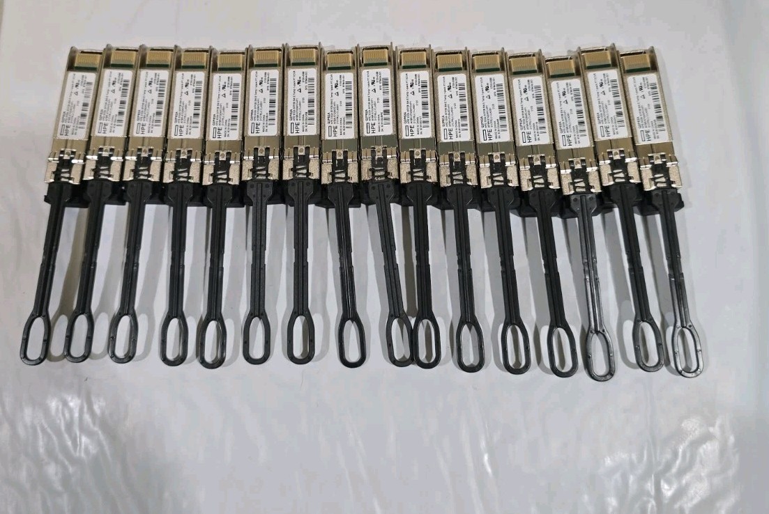 LOT OF 16 HPE Q2P62A 32GB SFP28 E-TEMP  878404-001 