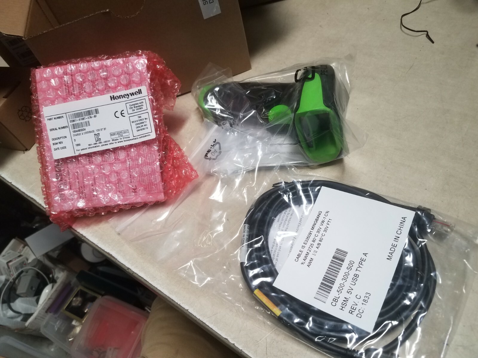 Honeywell 1902gsr USB Barcode Scanner Kit 1902GSR-2USB-5BF New 