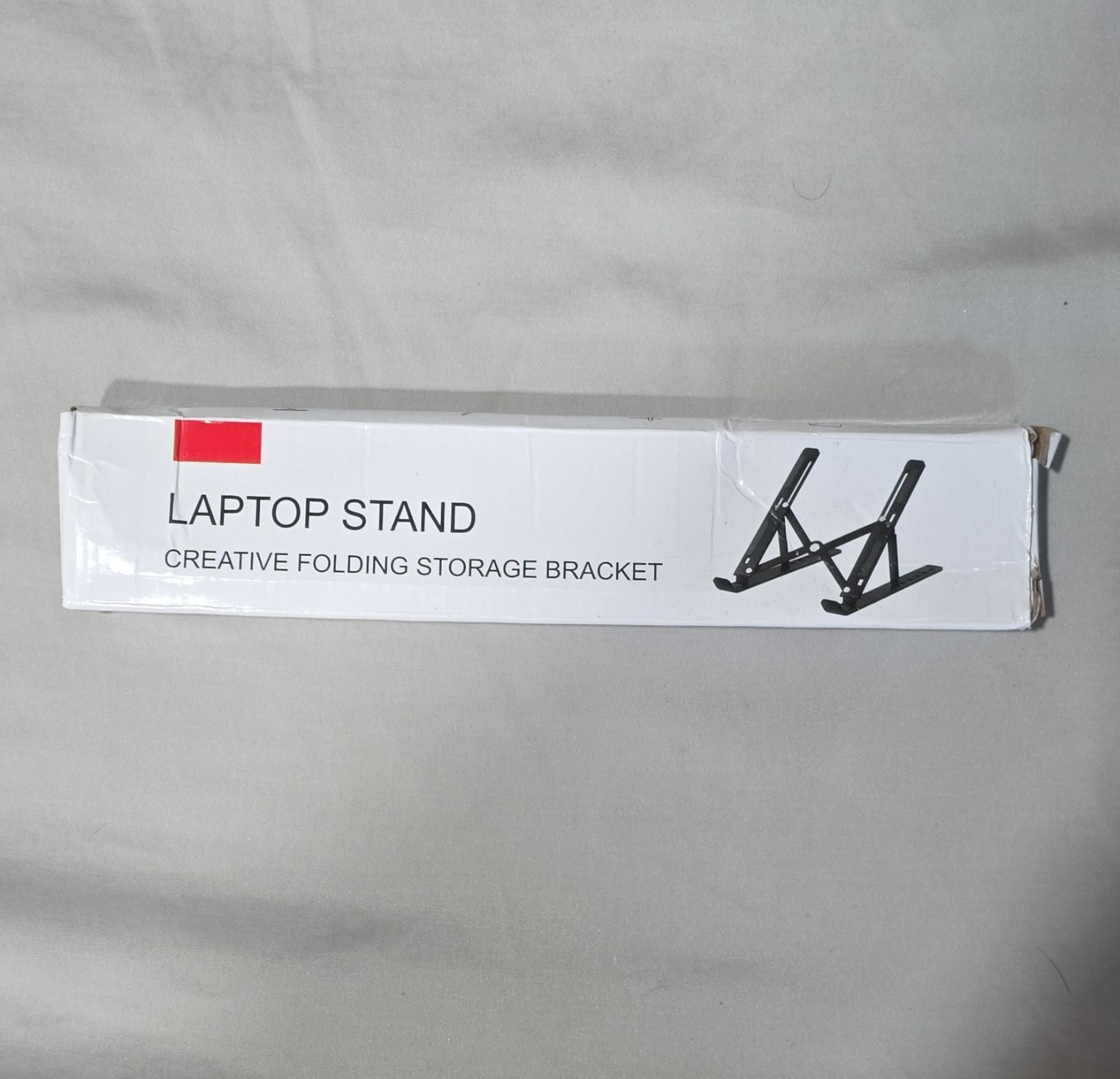 Foldable Gray Laptop Stand/Riser Universal Compatible Creative Folding Bracket