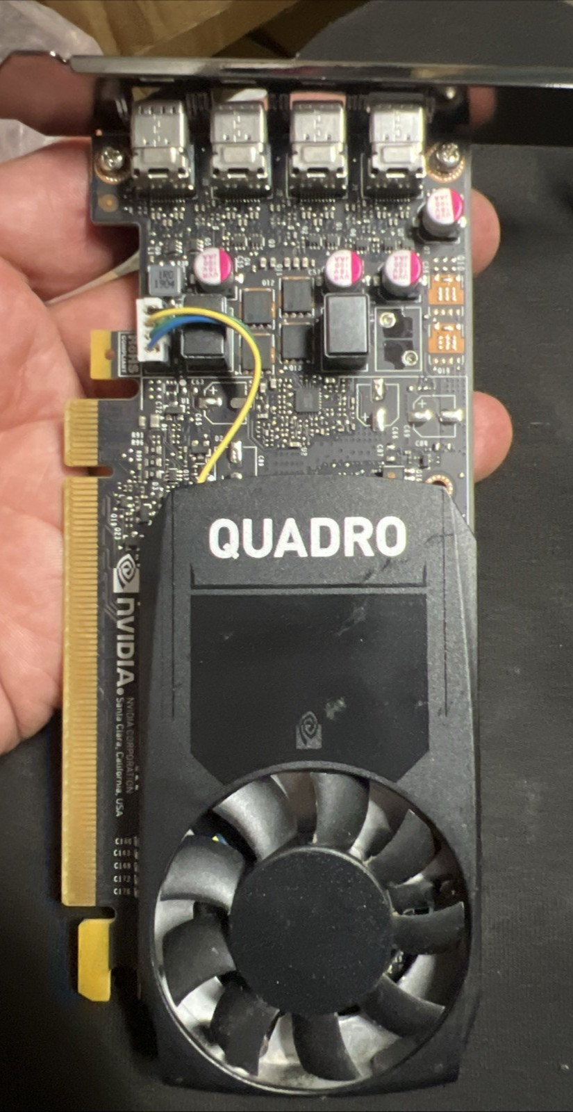 NVIDIA Quadro P1000 4GB GDDR5 GPU 