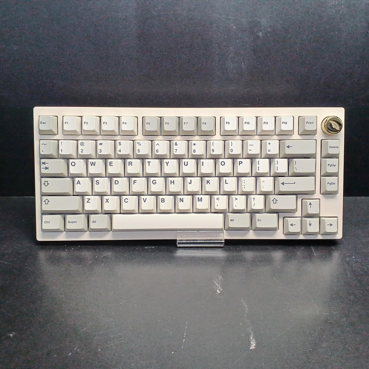 QWERTY Keys QK75 Mechanical Keyboard 75% Compact Used