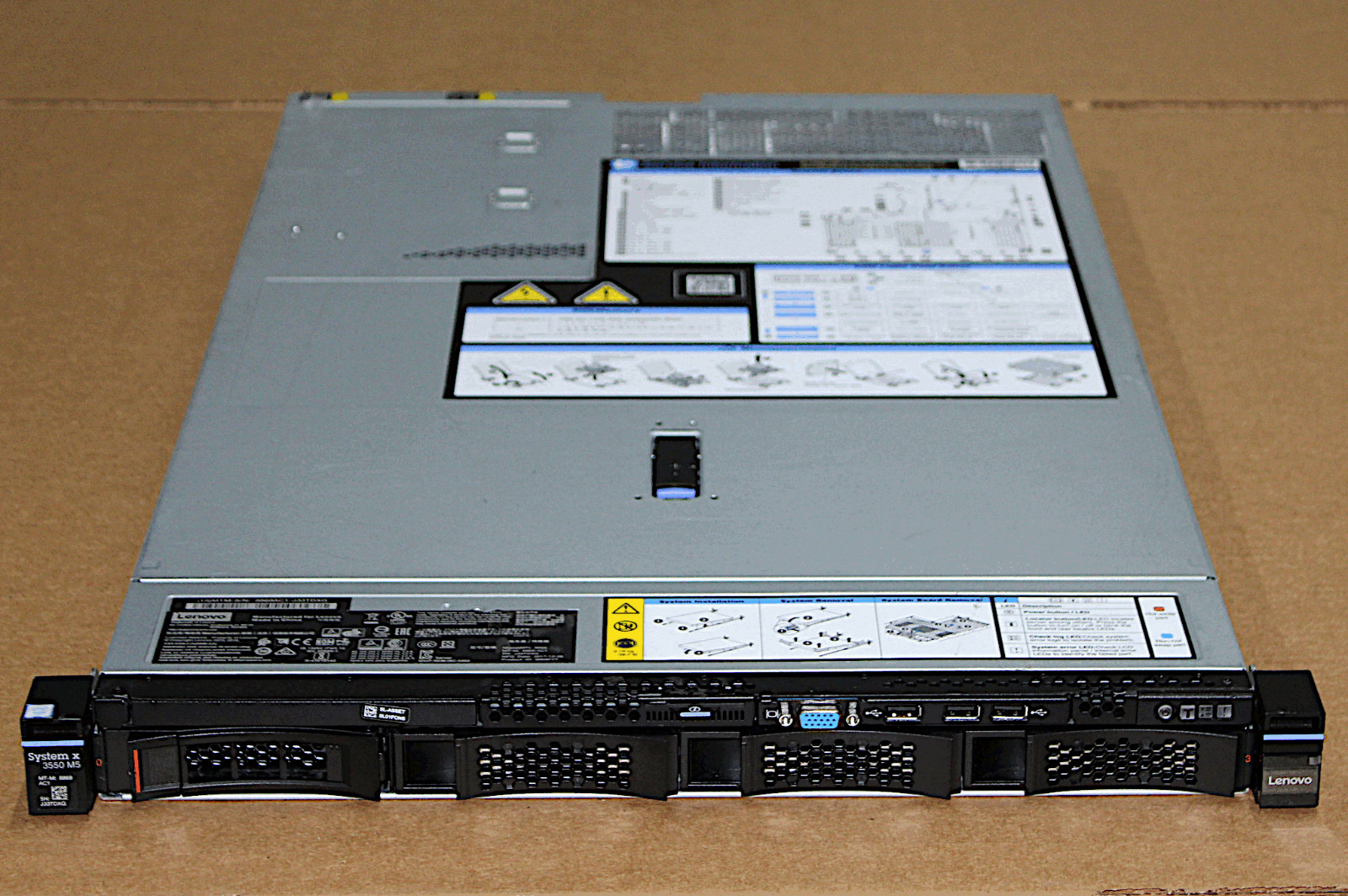 Lenovo x3550 M5 2x E5-2683v4 32C 2.1GHz 16Gb 2Tb M5210 4x LFF Server 8869-AC1
