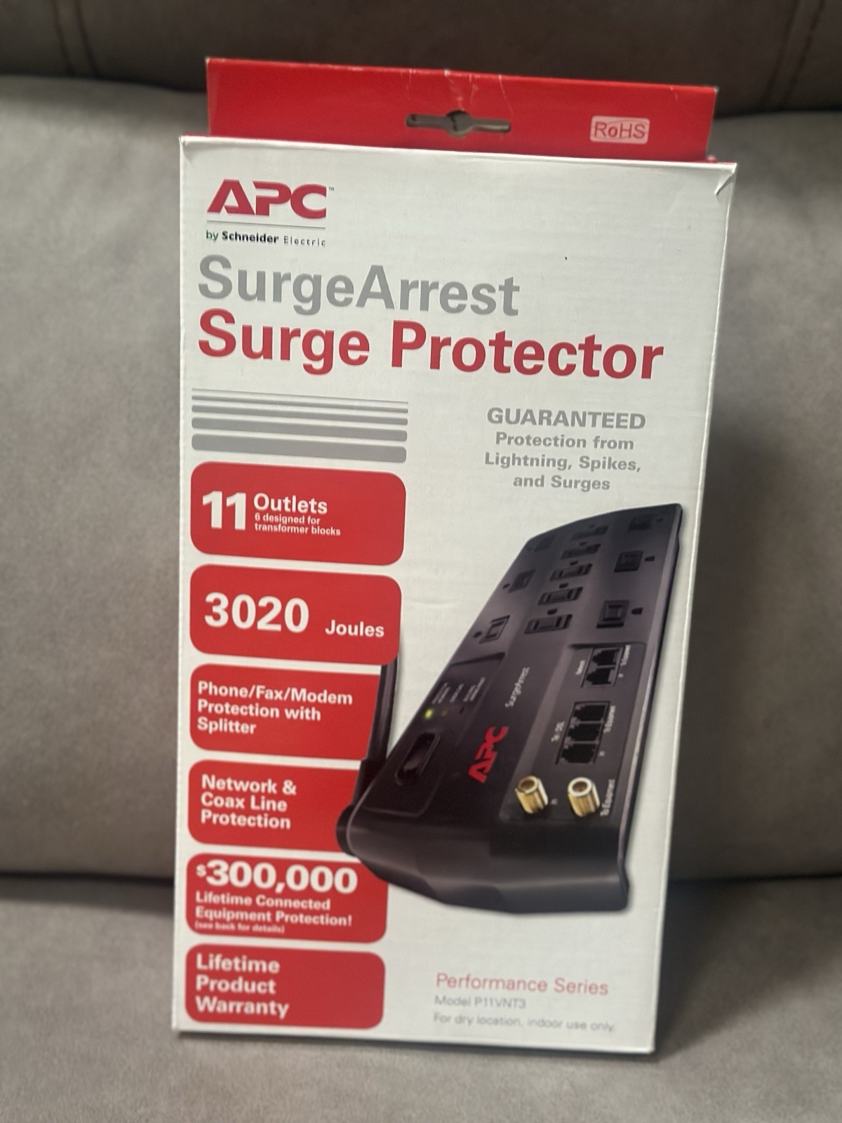 A Brand New APC Surge Arrest Performance Series Surge Protector