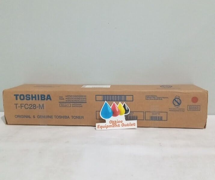 Toshiba T-FC28-M TFC28M Magenta Toner Cartridge
