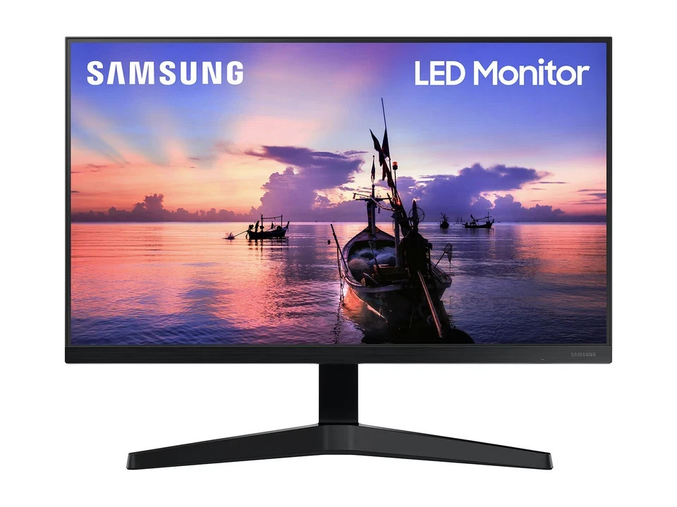 Samsung T350 Series 24in IPS Monitor FHD 1080p 75Hz FreeSync Dark Blue Gray