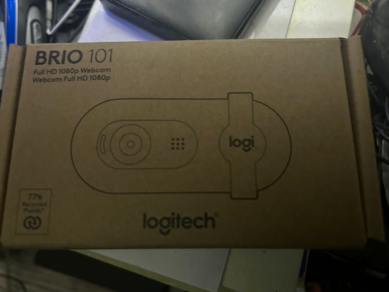Logitech BRIO 101 Webcam Full HD 1080p Maximum Video Resolution