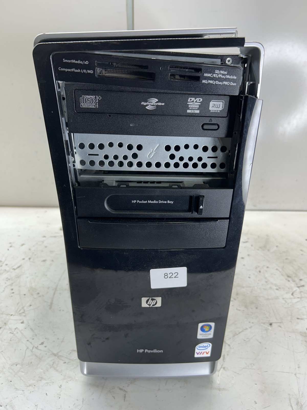 HP Pavilion a6152n Intel Core 2 Quad 2.40GHz 4GB NO HDD