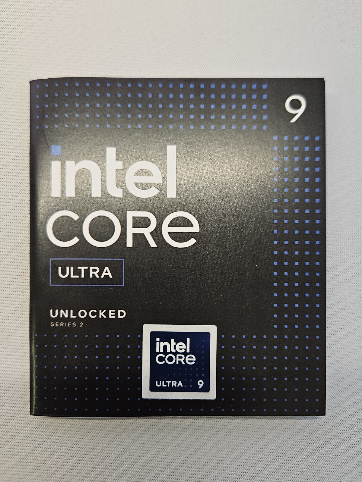 NEW Intel Ultra 9 Desktop Sticker 18cm x 18cm