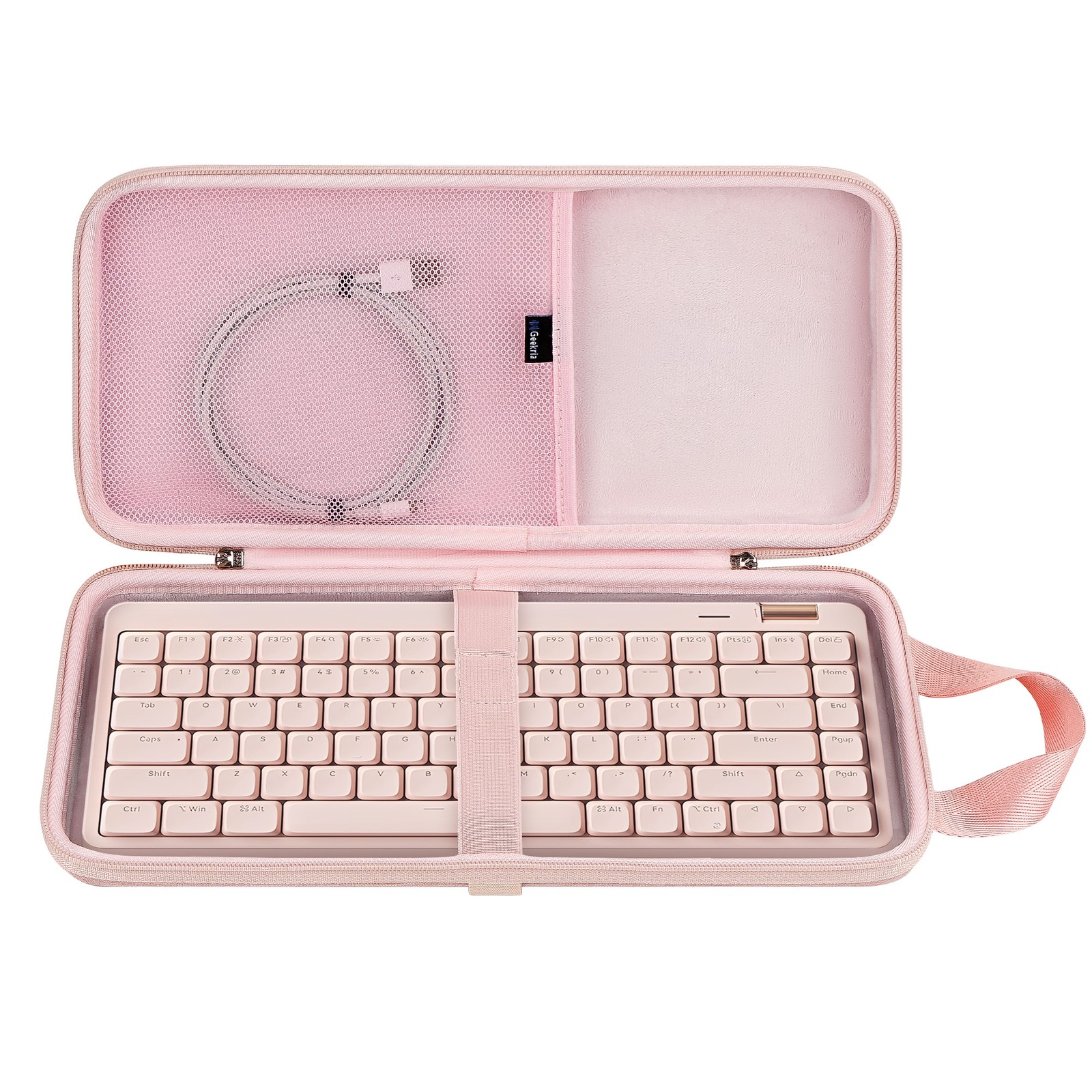 Geekria Slim Keyboards Carrying Case for Nuphy Air75 V3